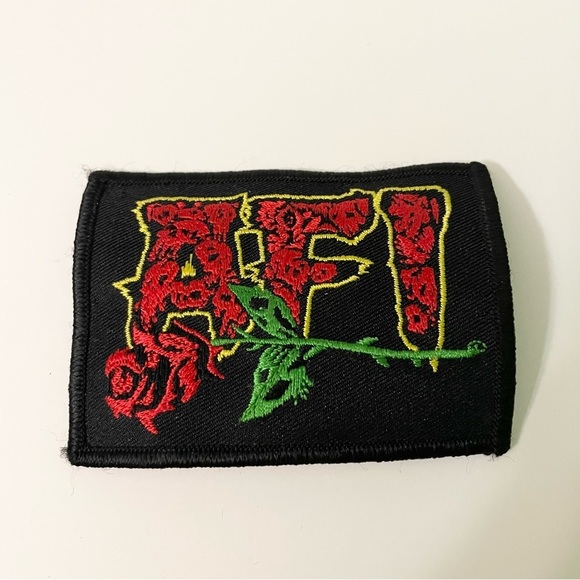 Vtg AFI Rose Patch Despair Faction Band Patch - Picture 1 of 9